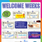 Welcome Weeks Calendar 2025